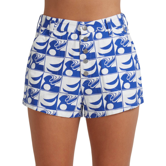 RVCA Γυναικείο σορτς Bailey Elder - High Waist Shorts for Women